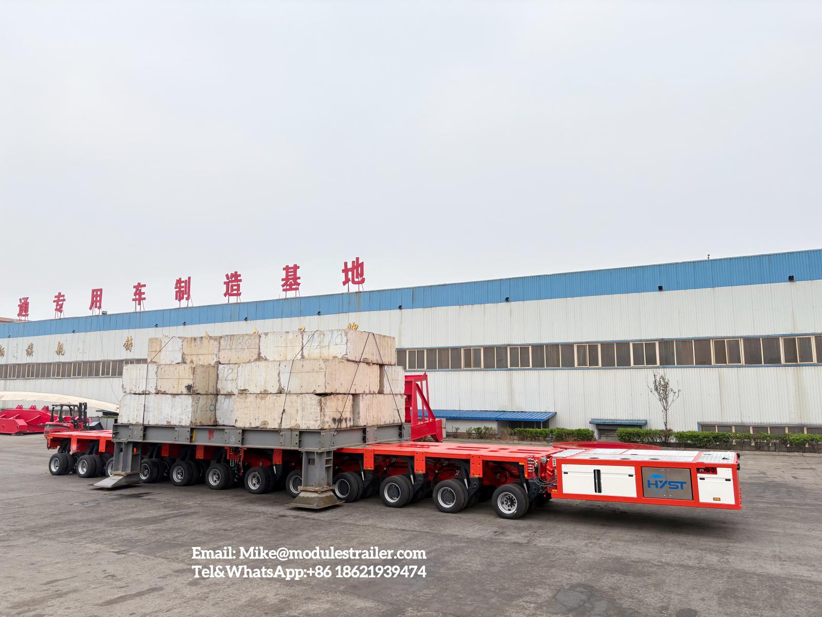 PST SL 12 axle self propelled modular transporter wwwmodulestrailer 3